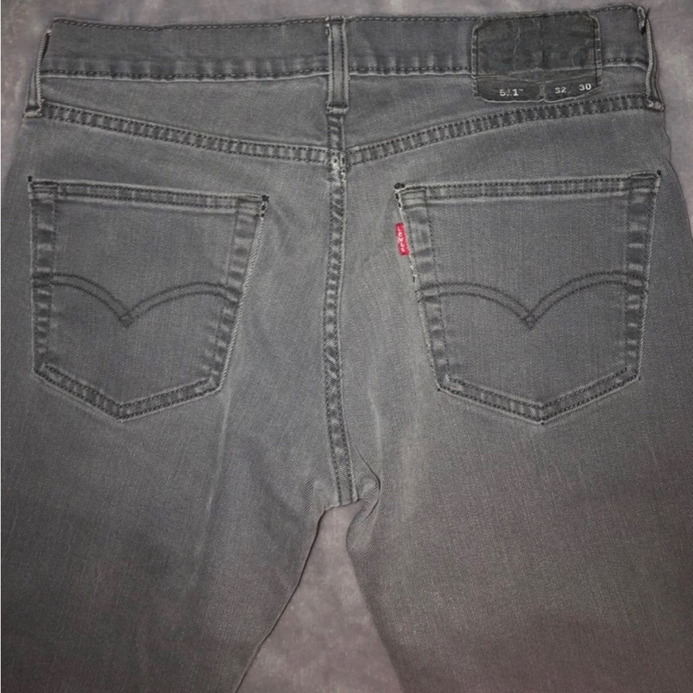 Levi's Men's Gray Jeans - Picture 4 of 4